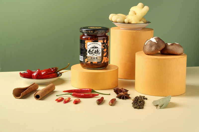 Mushroom Sauce product photography