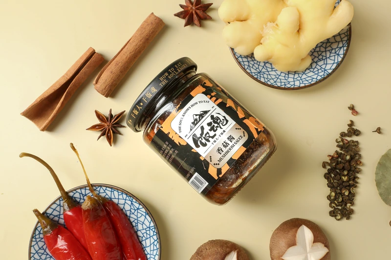 Mushroom Sauce product photography