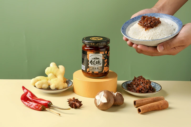 Mushroom Sauce product photography
