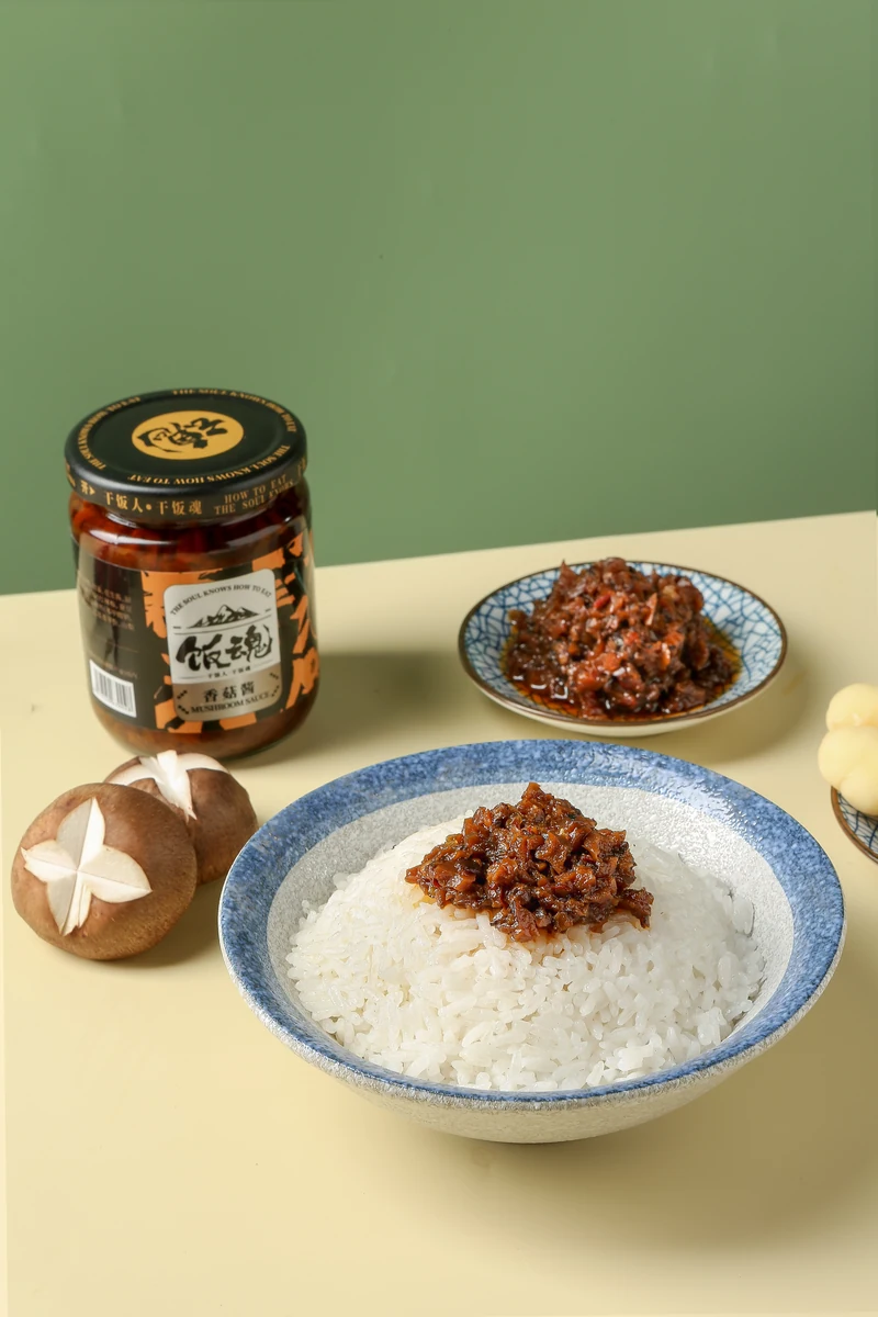 Mushroom Sauce product photography